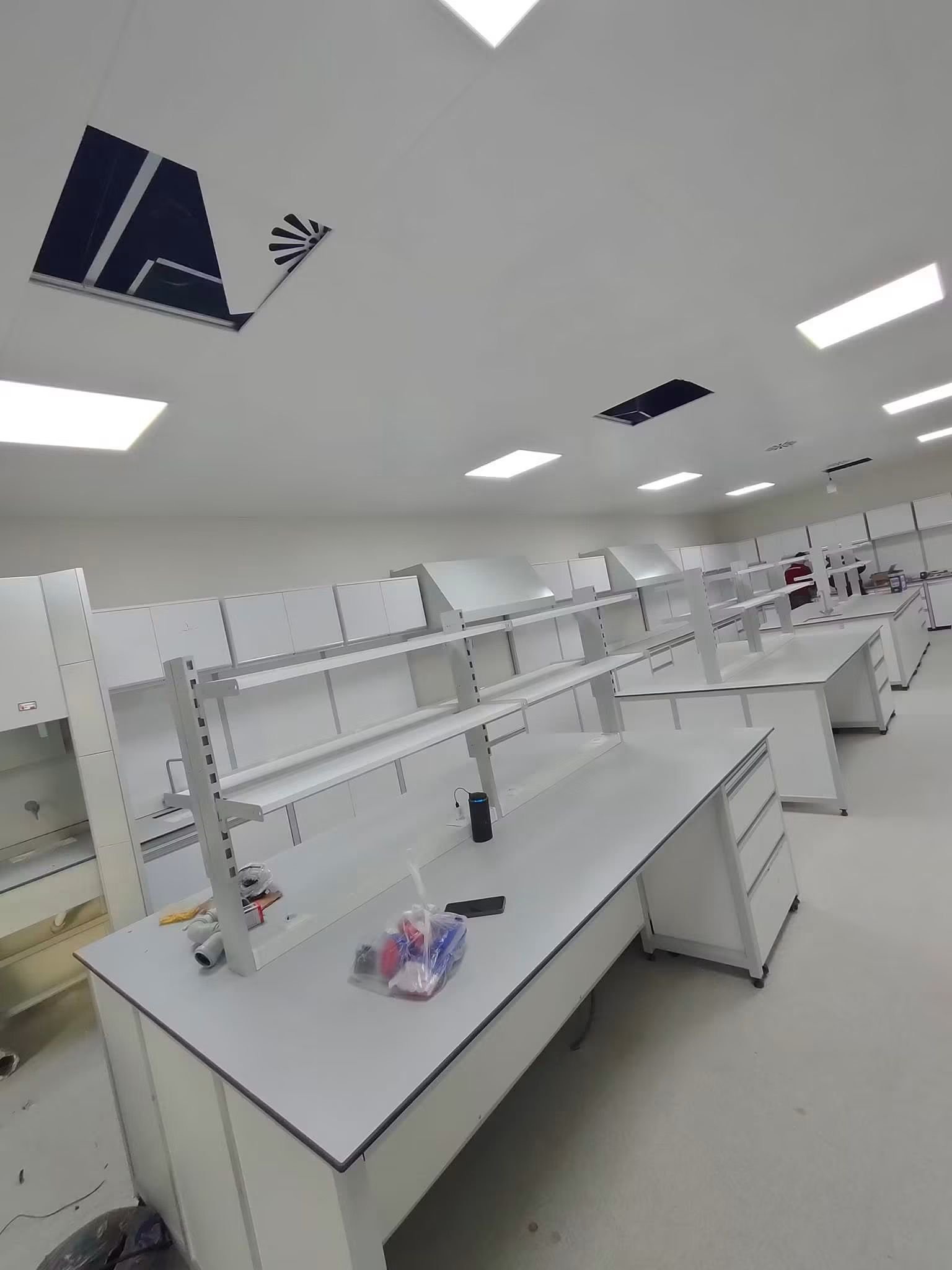 TNCLAB Laboratuvar Tezgah Modül Yerleşim Planı
